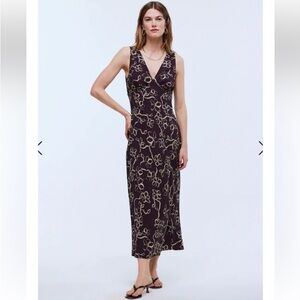 Madewell Ariana Midi Dress Size 12